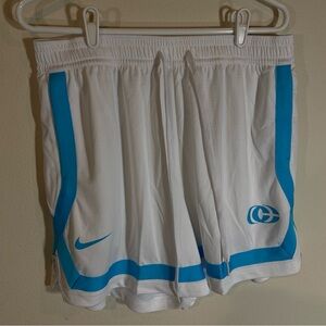 Nike Caitlin Clark Crossover Dri-FIT 5" Basketball Shorts White Blue $60 - Large